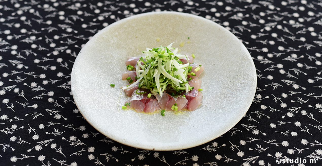 【STUDIO M’料理教室】9分鐘上菜：義式竹莢魚生魚片