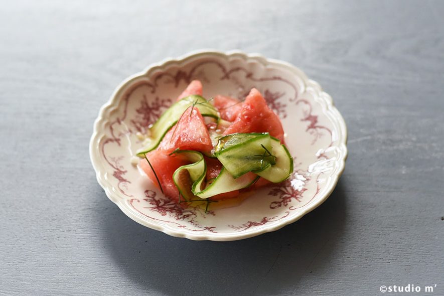 【STUDIO M’料理教室】9分鐘上菜：西瓜小黃瓜沙拉