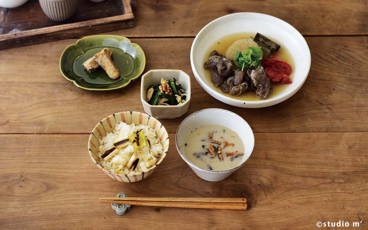 【STUDIO M’ MONDAY MORNING】用豐盛的三菜一湯展開健康的一天