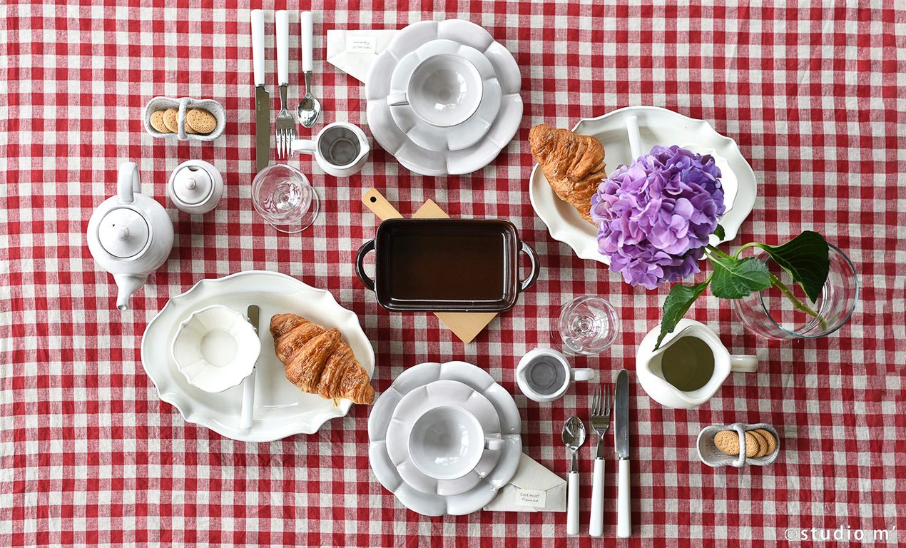 【STUDIO M’餐桌的藝術】用宛如古董的器皿享用成熟大人午餐