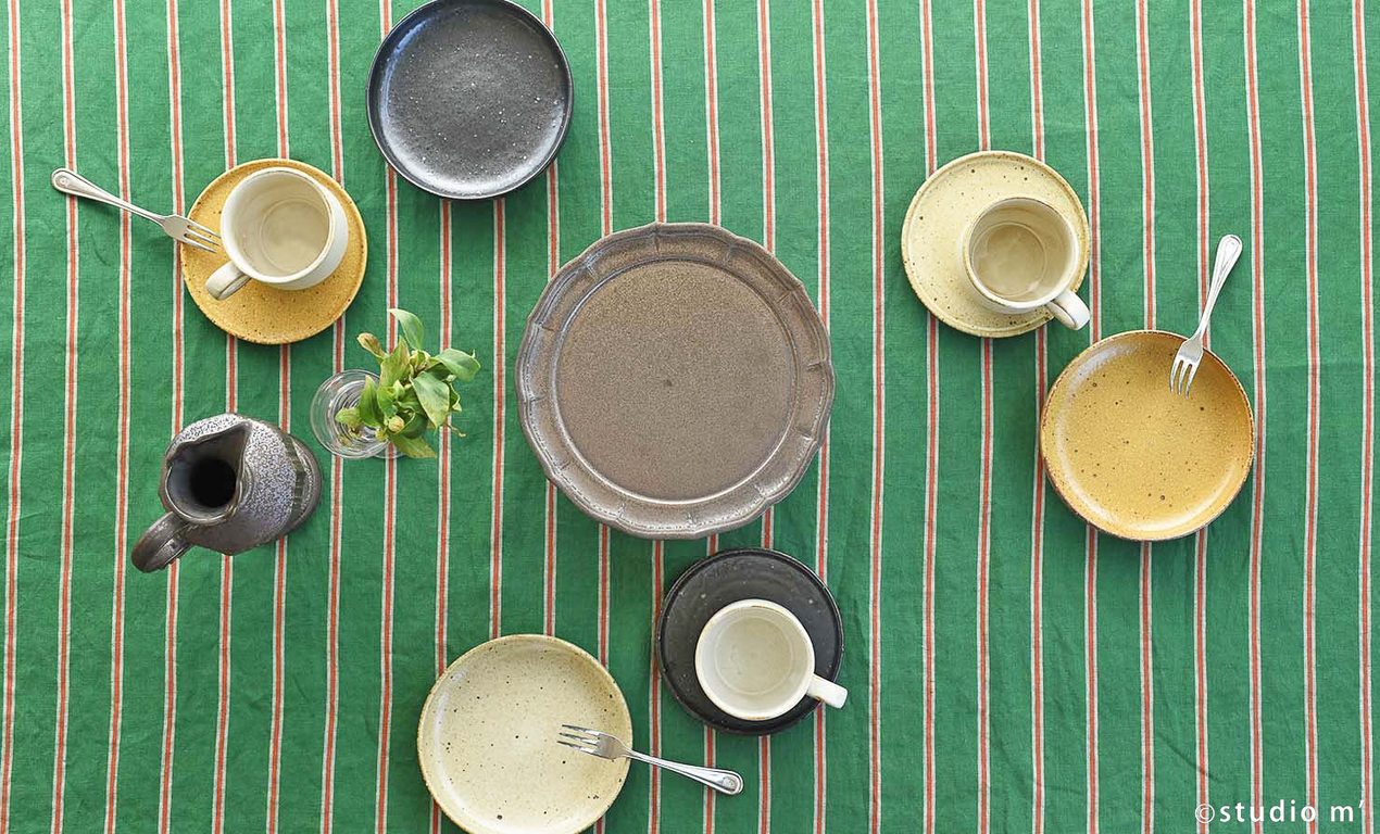 【STUDIO M’餐桌的藝術】以荒土器皿佈置溫暖秋季下午茶