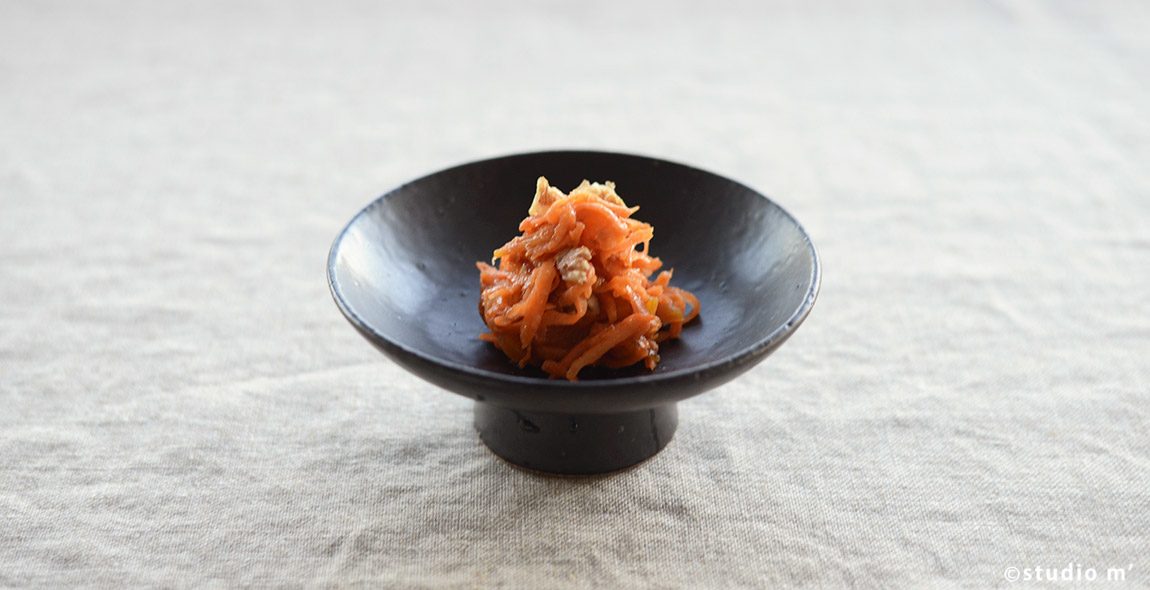 【STUDIO M’料理教室】9分鐘上菜：紅蘿蔔柿乾拌核桃