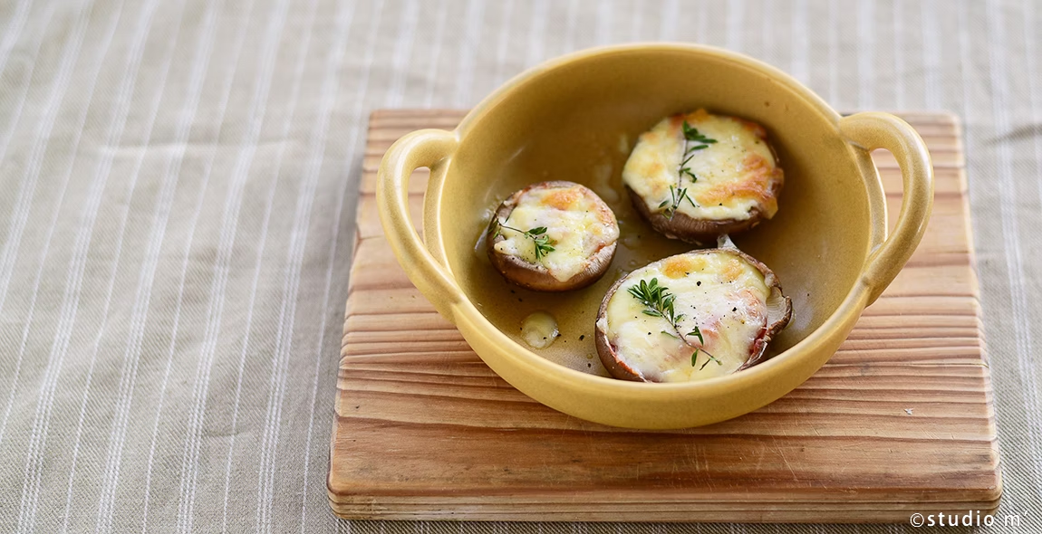 【STUDIO M’料理教室】9分鐘上菜：香菇鑲起司