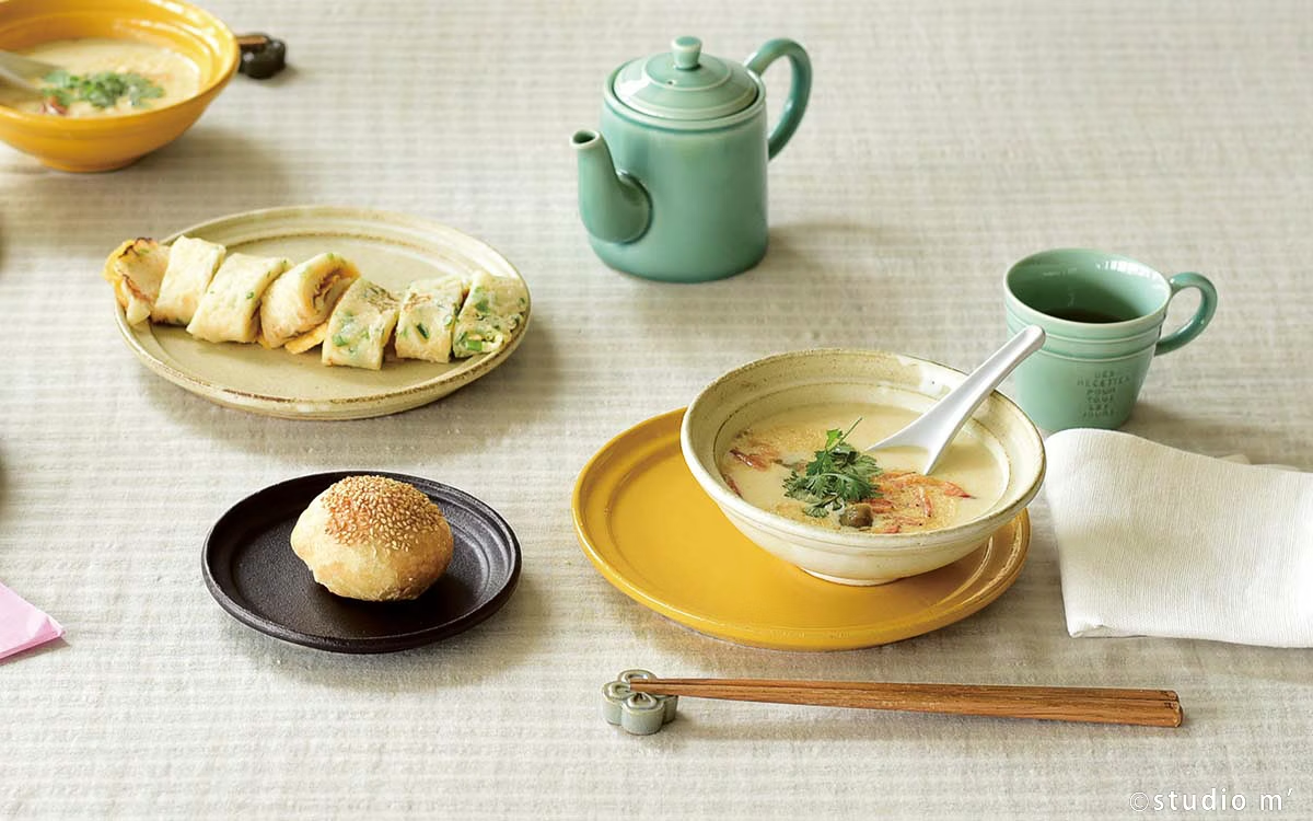 【STUDIO M’ MONDAY MORNING】散發陶器溫暖氛圍的台式早餐