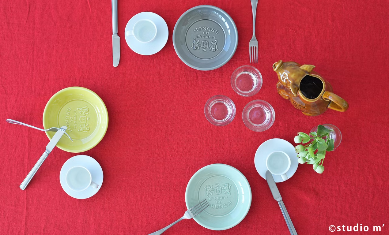 【STUDIO M’餐桌的藝術】用器皿與桌巾完成節慶感滿滿的餐桌佈置