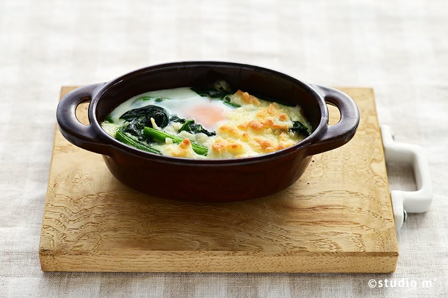 【STUDIO M’料理教室】9分鐘上菜：菠菜焗烤盅