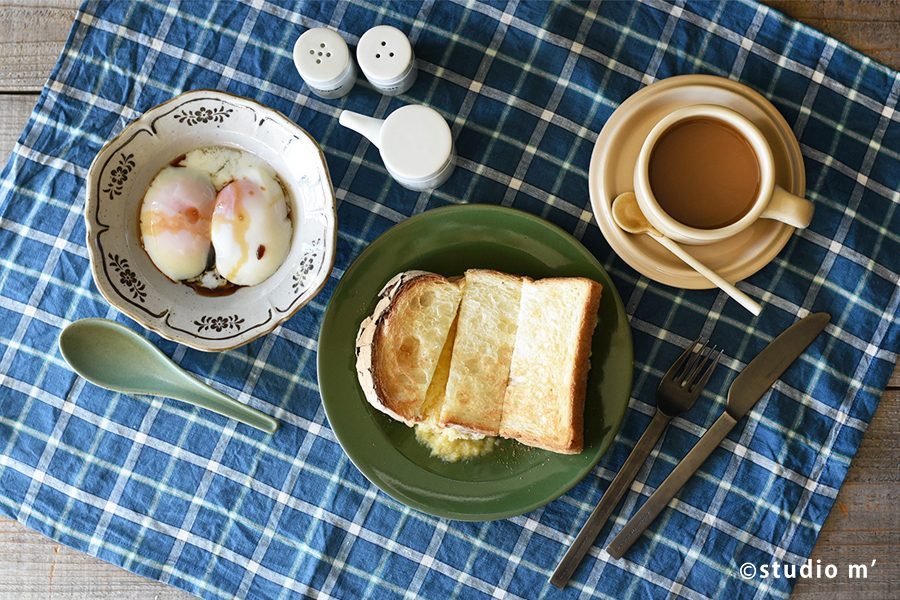 【STUDIO M’ MONDAY MORNING】用喜愛的器皿盛裝熟悉的早餐，為早晨提起好心情